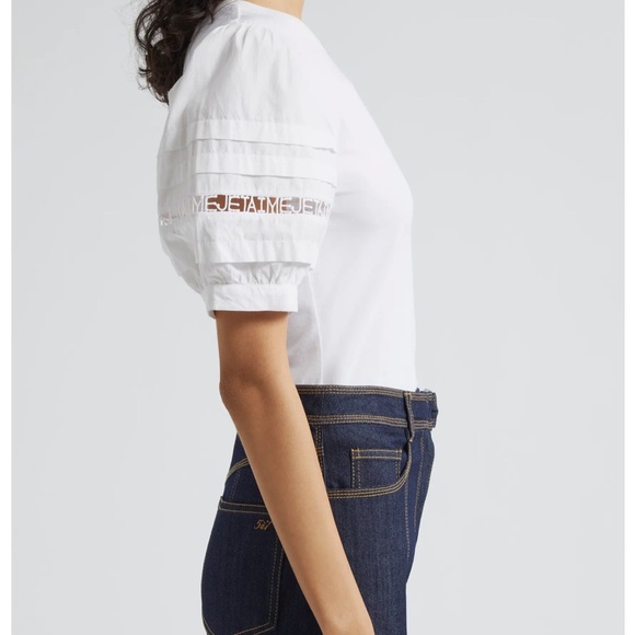 Cinq à Sept - Corianna Puff Sleeve Top - Picture 4 of 10